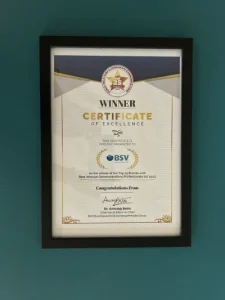BSV recognized as Top 25 Brands with Best In-house Communications Professionals