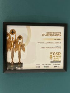 Abhinav Bindra Foundation Health Impact Awards to BSV CSR