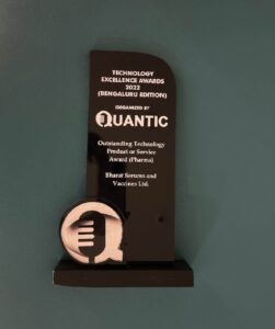 BSVwithU recognised as Outstanding Technology Service by Quantic at Technology Excellence Awards 2022