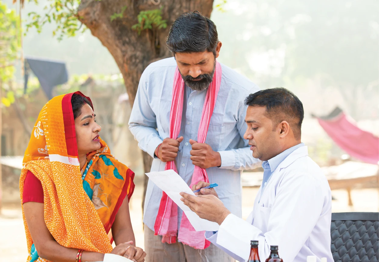 Providing IVF – ICSI treatment for poor patients through BSV CSR