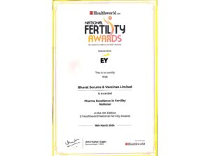 National Fertility Awards Pharma Excellence - BSV