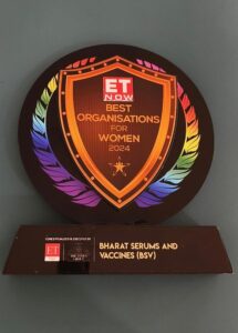 BSV awarded Best Organisation for Women 2024 by ET Now